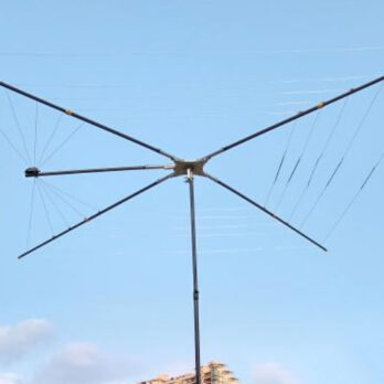 Cobweb Antenna 5 band 14 / 18 / 21 / 24 / 28 MHz - 73 Antennas